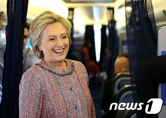 힐러리 클린턴 미 민주당 대선후보. © AFP=뉴스1