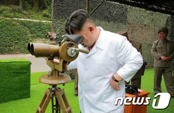 북한 김정은 노동당 위원장. (노동신문) 2016.9.6/뉴스1 © News1 추연화 기자