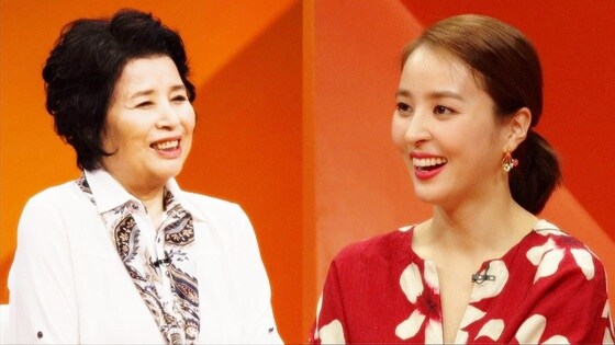 한혜진이 토니안의 엄마에게 아들의 팬이었다고 밝혔다. © News1star / SBS