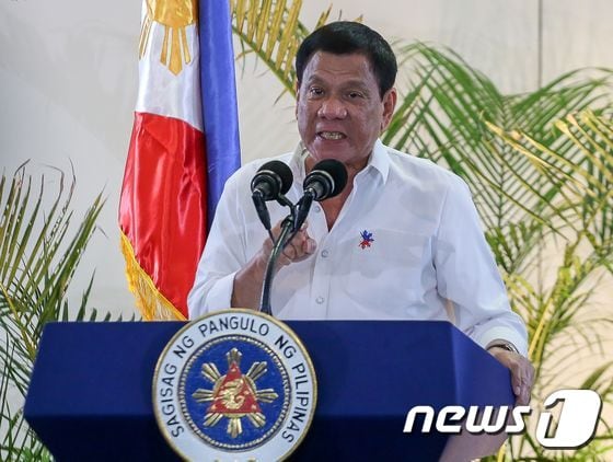 로드리고 두테르테 필리핀 대통령(자료사진) © AFP=뉴스1