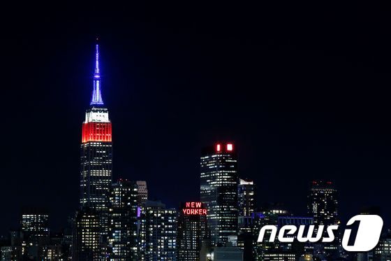 뉴욕 엠파이어스테이트 빌딩. © AFP=뉴스1