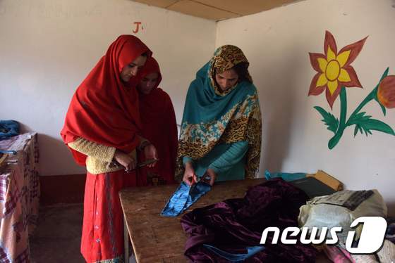 파키스탄 여성들 © AFP=뉴스1