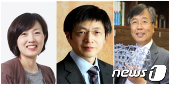 김빛내리 단장(왼쪽), 김진수 단장(가운데), 유룡 단장© News1