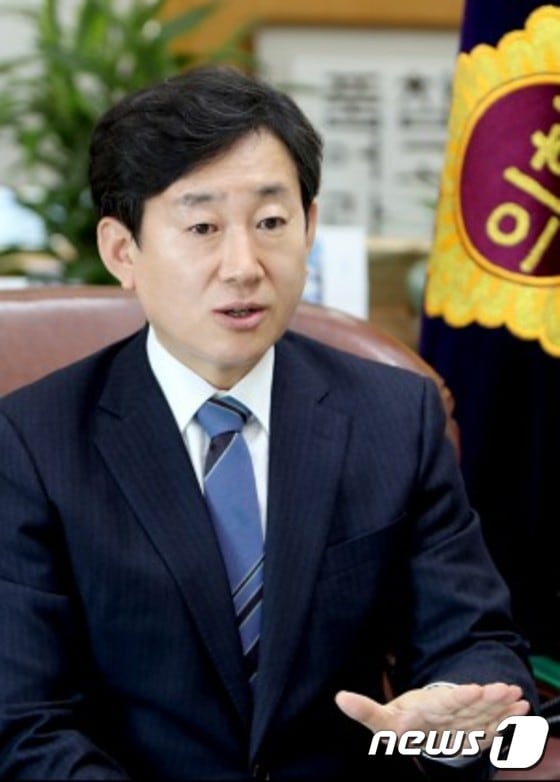대전시의회 김경훈 의장이 신년 화두로 '사불범정'을 정했다. © News1