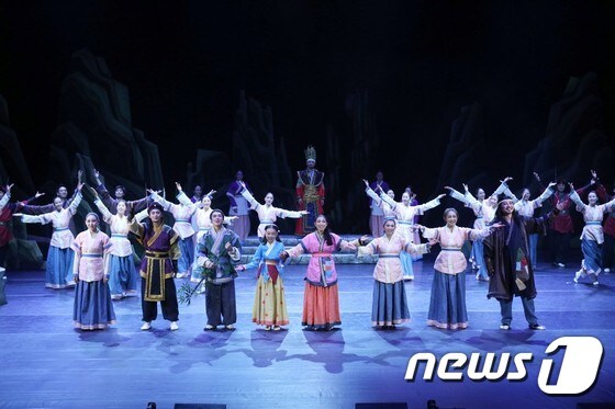어린이 국악극 '만만파파 용피리' 공연 장면(사진=국립국악원)