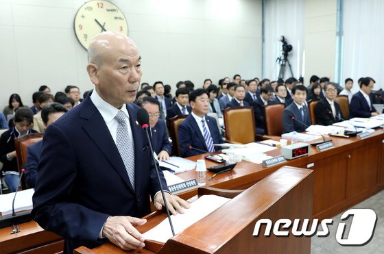 이효성 방송통신위원회 위원장. 뉴스1© News1 박정호 기자