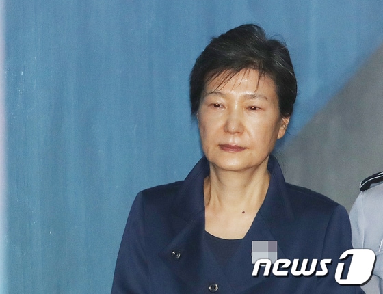 박근혜 전 대통령. 2017.10.16/뉴스1 © News1 송원영 기자