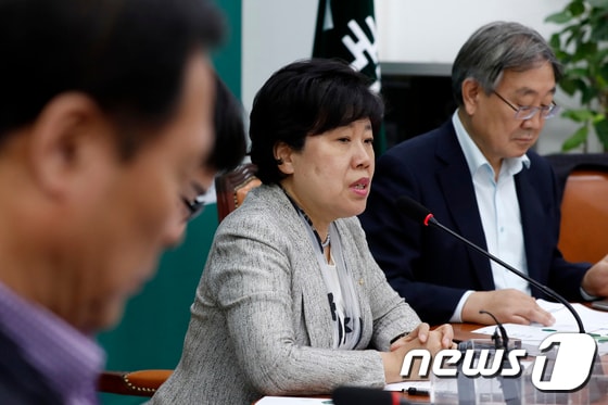 조배숙 국민의당 의원.  © News1 안은나 기자