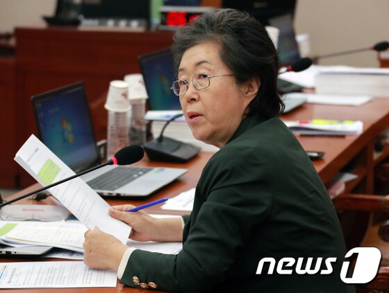 이은재 자유한국당 의원. 뉴스1 © News1 이동원 기자