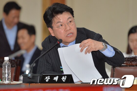 장제원 자유한국당 의원. 뉴스1 © News1 최창호 기자