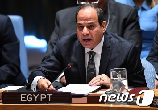 압델 파타 엘시시 이집트 대통령. © AFP=뉴스1