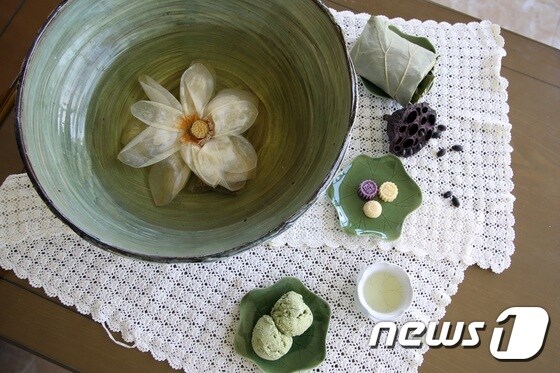 연꽃차. 한국관광공사 제공.© News1