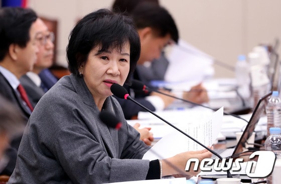 손혜원 더불어민주당 의원. © News1 박정호 기자