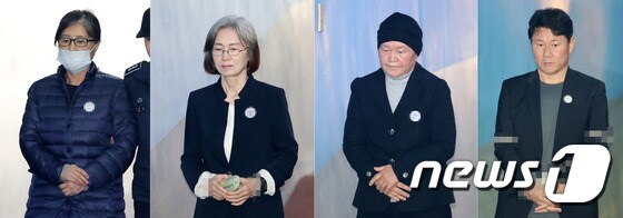 '정유라 이대 특혜' 최순실씨와 이화여대 관계자들...항소심도 실형