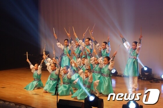 용산구 초등학교 동아리 발표회(용산구 제공)© News1