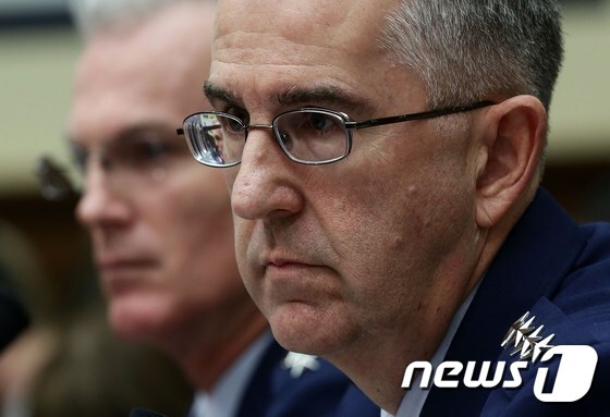 존 하이텐 미군 전략사령관. © AFP=뉴스1