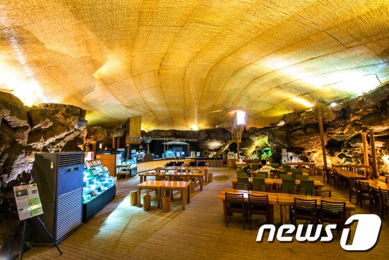 동굴 카페 © News1