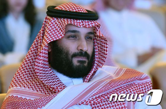사우디아라비아의 모하마드 빈 살만 왕세자. © AFP=뉴스1