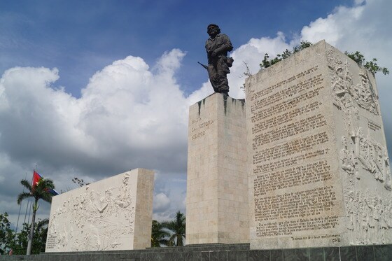쿠바 산타클라라에 있는 체 게바라 동상 © 최종일 기자=News1
