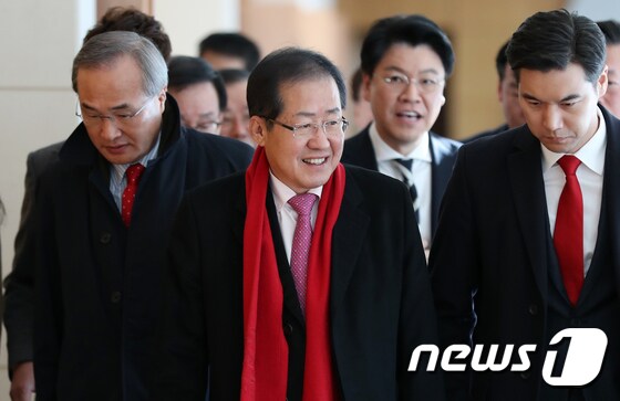 홍준표 자유한국당 대표. 뉴스1 © News1 구윤성 기자