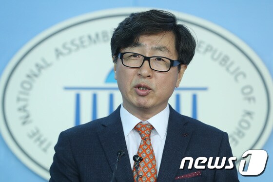 정호성 자유한국당 수석부대변인. © News1 박정호 기자