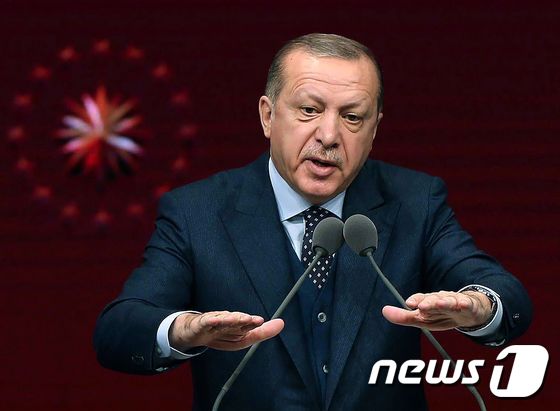 제레프 타이이프 에르도안 터키 대통령. © AFP=뉴스1