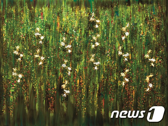 작가채림의  '춤추는 버드나무'.(학고재갤러리 제공)© News1