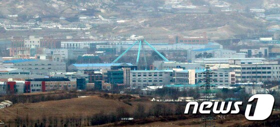 북한 개성공단. 뉴스1 DB