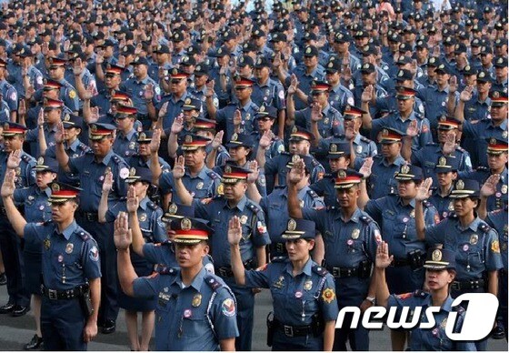 관광객 안전을 위해 대폭 강화되는 필리핀 관광경찰들 (필리핀관광청 제공).© News1