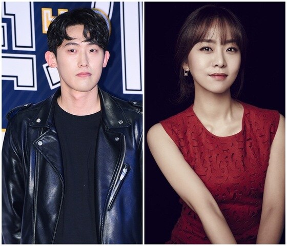 배우 민진웅, 노수산나 양 측이 열애를 인정했다. © News1star DB, 미스틱엔터테인먼트