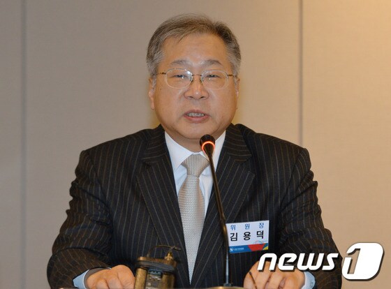 김용덕 중앙선거관리위원장. 2017.2.22/뉴스1 © News1 박세연 기자