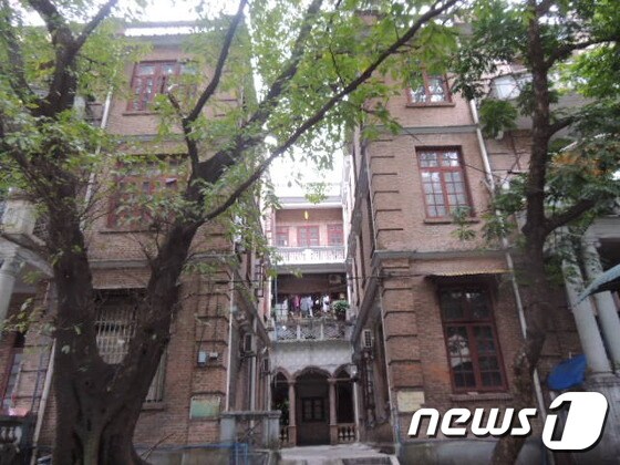 광저우 임시정부 청사 건물의 모습. (외교부 제공) © News1