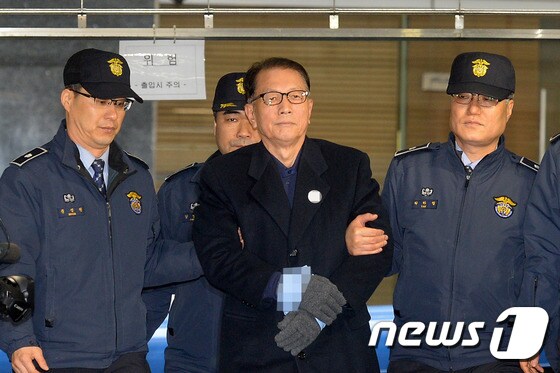 김기춘 전 대통령 비서실장. © News1