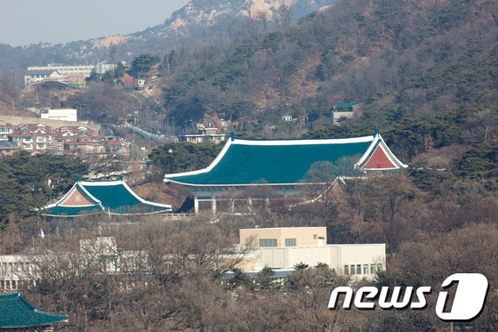 청와대 전경.2017.3.10/뉴스1 © News1 사진공동취재단