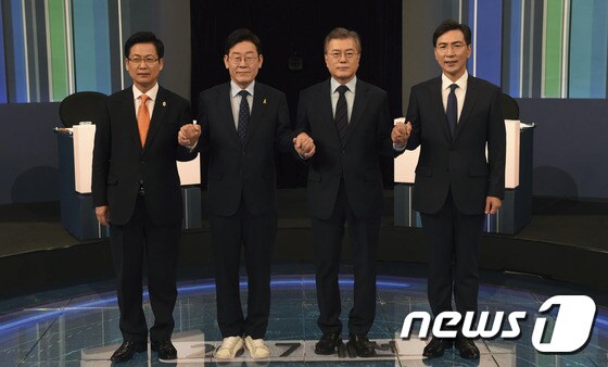 최성·이재명·문재인·안희정 '경선토론회'