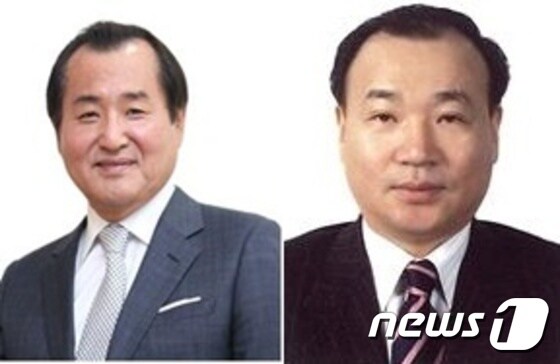 신언식 JIBS  대표이사 회장(왼쪽), 탁윤태 JIBS 상임 부회장© News1