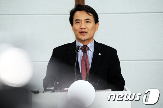 자유한국당 대선주자인 김진태 의원 /뉴스1 © News1 박하림 기자