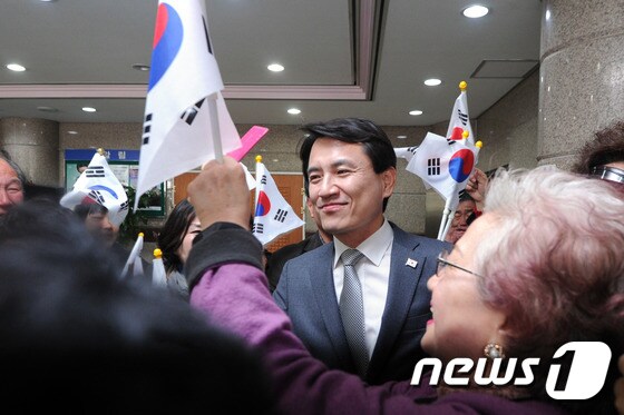 김진태 자유한국당 대선 후보. © News1 김용빈 기자