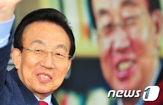 김관용 자유한국당 대선 후보./뉴스1 © News1 이종현 기자