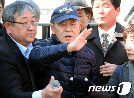 박근혜 대통령 측 변호인인 김평우 변호사. /뉴스1 © News1 최현규 기자