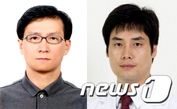 울산대 김돈한 교수(왼쪽)와 울산대병원 이태훈 교수. © News1