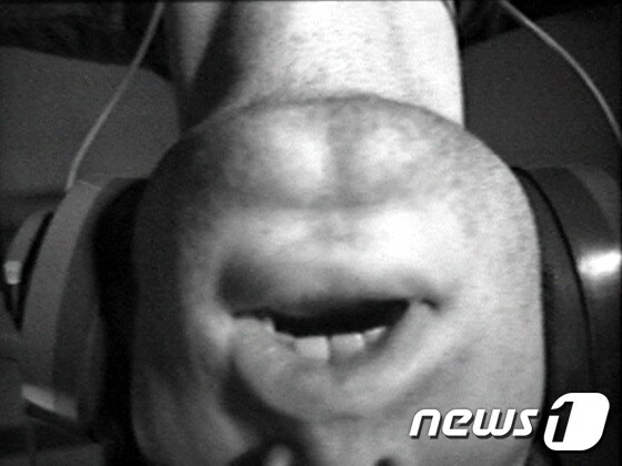 브루스 나우만의 '립싱크'. (코리아나미술관 제공) © News1
