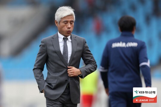 K리그 챌린지 우승 0순위로 꼽혔던 성남FC는 7라운드 현재 최하위에 머물고 있다. (한국프로축구연맹 제공) © News1