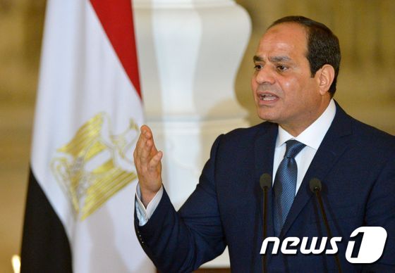 압델 파타 엘 시시 이집트 대통령© AFP=뉴스1