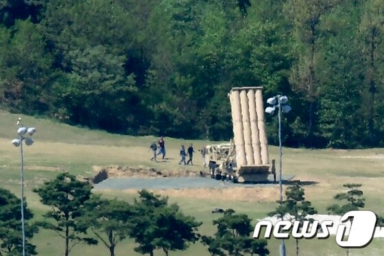 경북 성주군 소성리 . 2017.5.1/뉴스1 © News1 이종현 기자