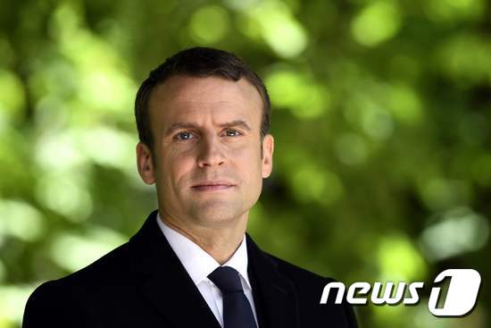 에마뉘엘 마크롱 프랑스 대통령 당선자. © AFP=News1