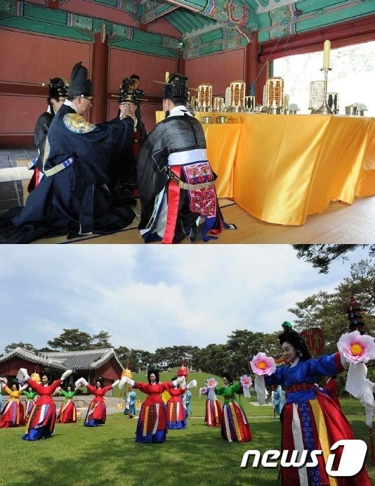 2016년 숭모제전 행사 모습. 문화재청 제공 © News1