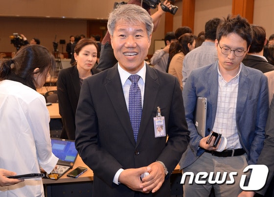 김수현 사회수석. 2017.5.14/뉴스1 © News1 김명섭 기자