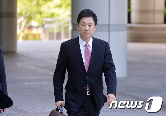  박근혜 전 대통령의 법률대리인 유영하 변호사© News1 오대일 기자