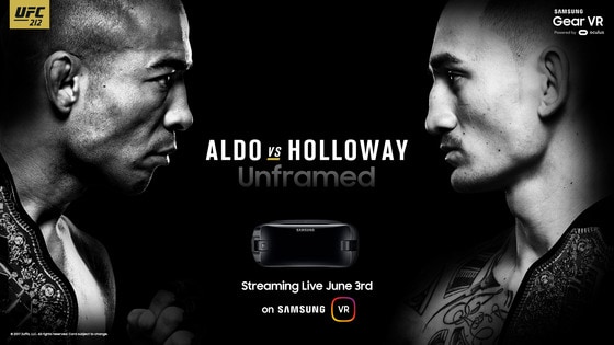삼성전자가 '기어 VR' 사용자들을 위해 6월 3일(현지시간) 브라질 리우데자네이루에서 열리는 ‘UFC 212’ 이벤트를 가상현실(VR)로 생중계한다. © News1